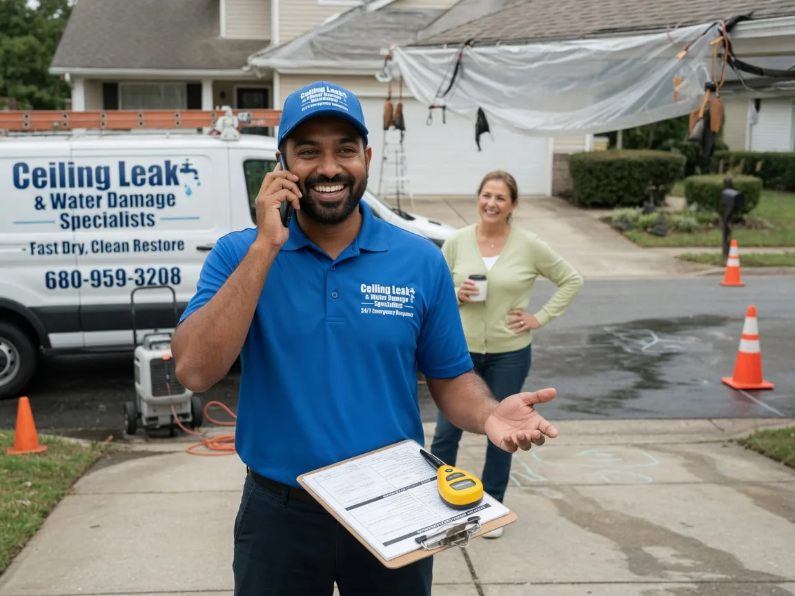 Ceiling Leak Cleanup Woodcliff Lake, NJ FAQs